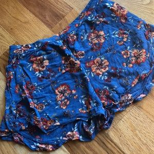 Floral Flowy Shorts